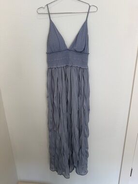 Love Bonito Aviette Padded Crinkled Maxi Dress​